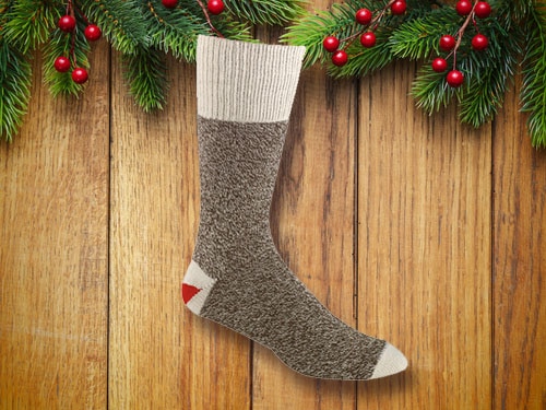 manly christmas stocking