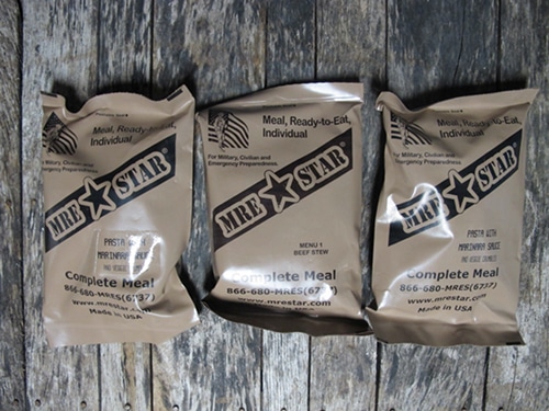 mres mre star dehydrated meals for emergencies