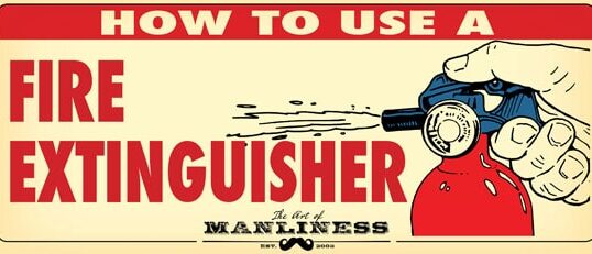 Learn how to properly use a fire extinguisher in emergency situations.