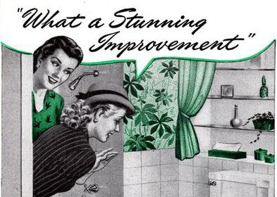 What a stinking improvement in the toilet installation.