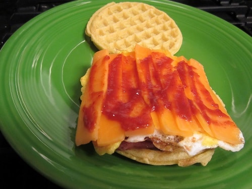 I used a nice spicy taco sauce; it was superb.