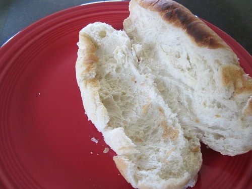 I threw it under the broiler for a few minutes. Perfecto.