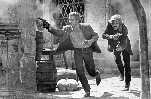 Butch cassidy and the sundance kid western movie. 