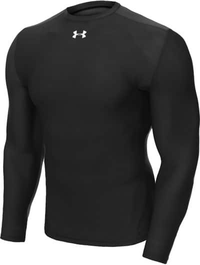 Vintage athletic undershirt in black color.