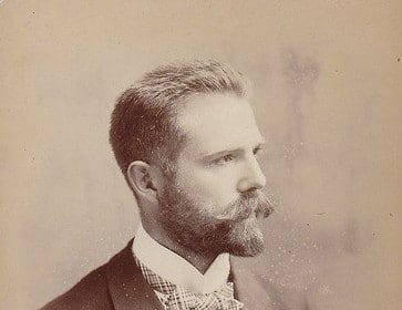 A photo of a man exemplifying integrity with his distinguished beard.