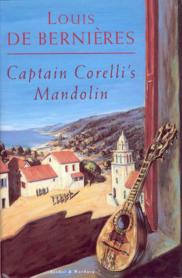 Captain corelli's mandolin by Louis de Bernieres, book cover.