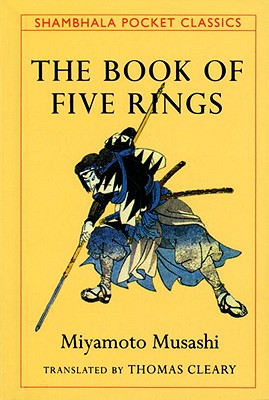 The book of five rings by Miyamoto Musashi, book cover.