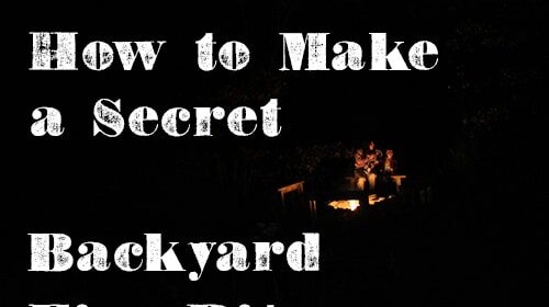 Discover the hidden secrets of building a backyard fire pit.