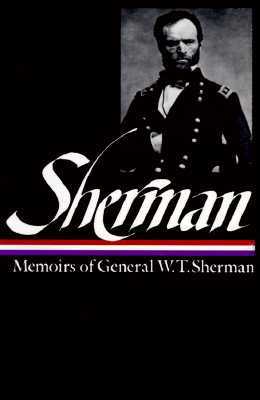 Memoirs of general william tecumseh sherman by William Tecumseh Sherman, book cover.