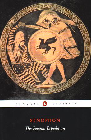 The persian expedition by xenophon, book cover.