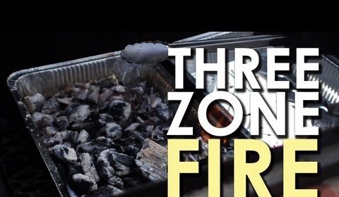 Get ready for Summer Grilling Week with this mouthwatering video of a 3-Zone Fire on a grill.