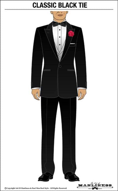 How To Wear A Dinner Jacket & Black Tie Guide 