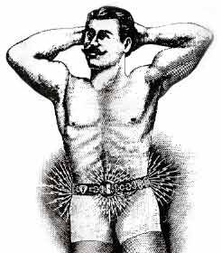 A black and white drawing of a man with his hands in his underwear, showcasing the worst side of men.