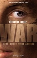 War by Sebastian Junger, book cover.