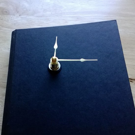 diy handmade book clock crafts for men