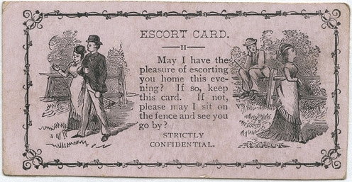 Dating in the 19th century