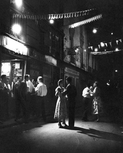 Vintage celebration dance ceremony.