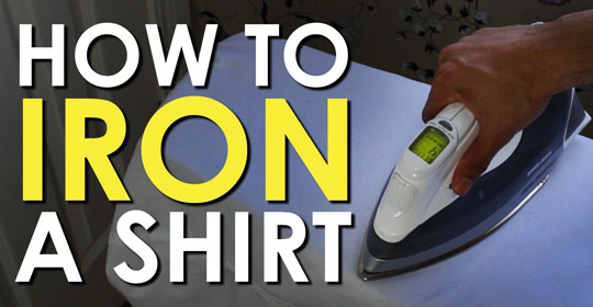 How to Iron a Dress Shirt [VIDEO] | The Art of Manliness