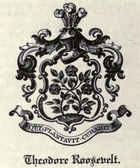 theodore teddy Roosevelt Bookplate ex libris
