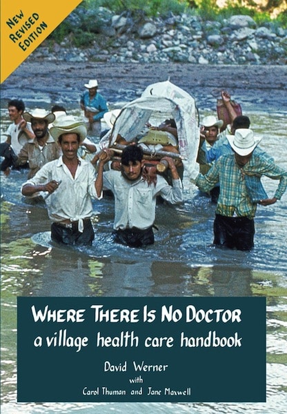Book Cover,Where There Is No Doctor by David Werner.