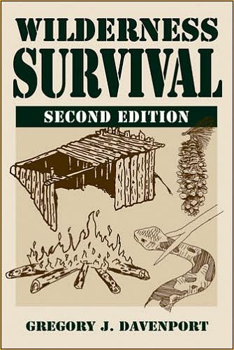 图书封面，格雷戈里·J·达文波特（Gregory J. Davenport）的荒野生存。