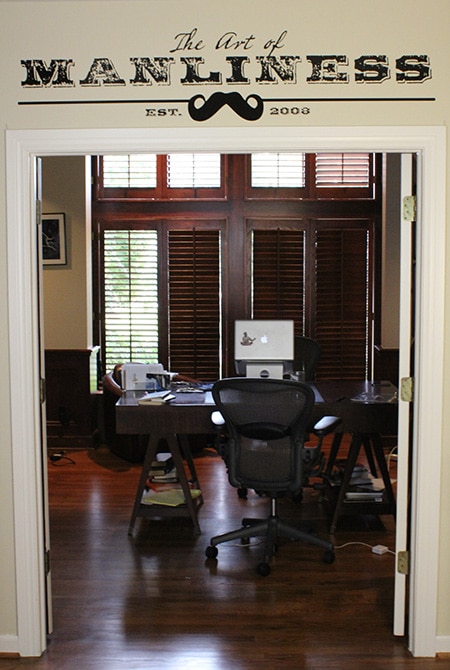 Art of manliness home office Tulsa ok.