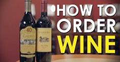 Learn how to order wine with a helpful video tutorial.