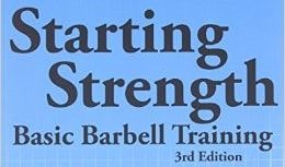 Get into shape with basic barbell training, as recommended by Mark Rippetoe on the Art of Manliness Podcast.