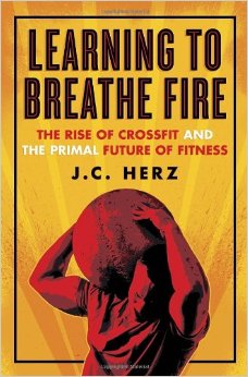 Book cover, learning to breathe fire by Jc Herz.