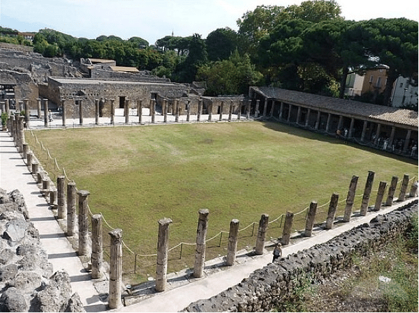 Ancient greek remains gym. 