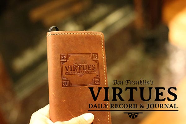 Benjamin Franklin 13 Virtues Chart