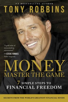 Money master the game by Tony Robbins, Book cover.