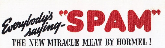 Vintage spam ad advertisement miracle Meat by Hormel. 