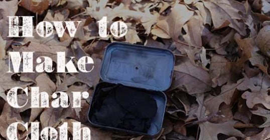 Learn how to make char cloth, a firestarter that is easy to create and incredibly useful in emergency situations.