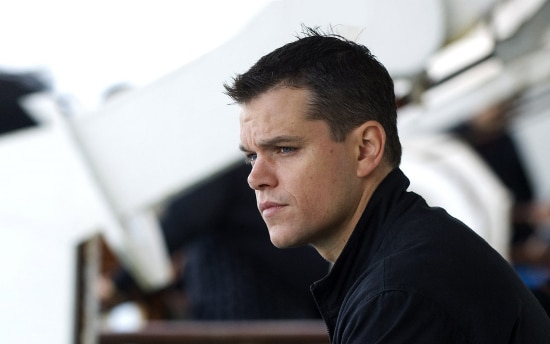 Matt Damon Jason Bourne. 