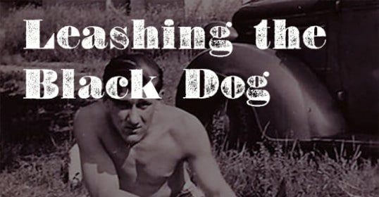 Leash the Black Dog series tackling male depression struggles.
