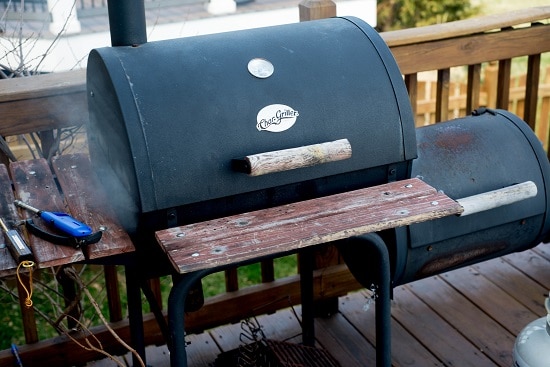 Smoker for meat ripening.