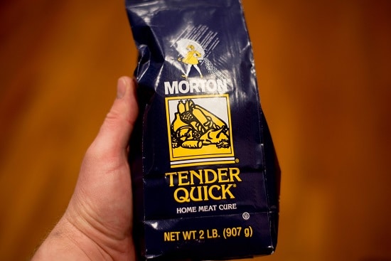 Tender quick by Morton.