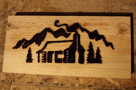 woodburning complete