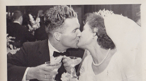 A man and woman kissing, showing the importance of marriages.