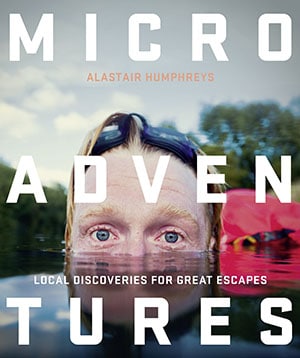 Microadventure, book cover by Alastair humphreys.
