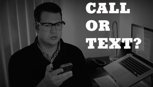 Should I Text or Call Her? | The Art of Manliness