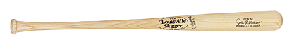 Customized Louisville slugger baseball bat groomsmen gift.
