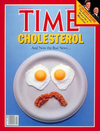 Time magazine cover cholesterol 1984.