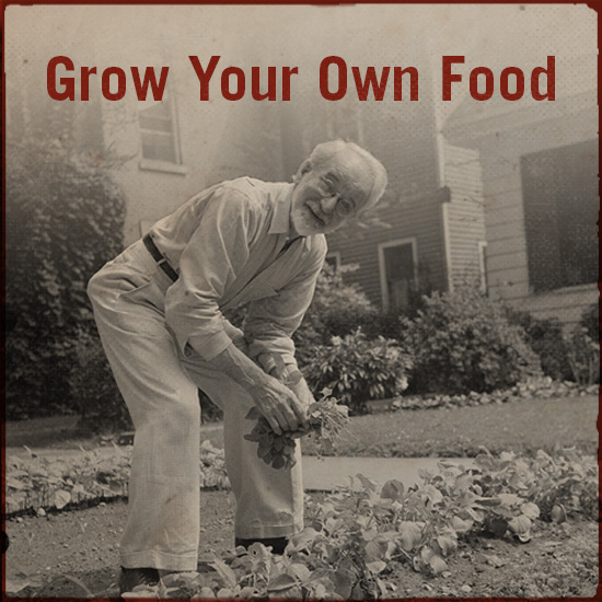 Grow your own food.