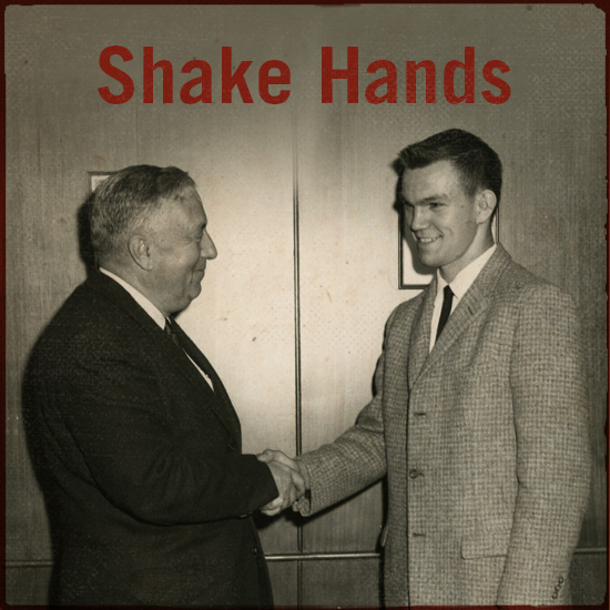 Shake hands.