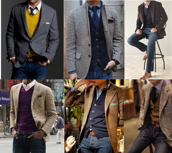 Jeans and sport online coat