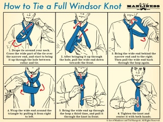 How to Tie a Half-Windsor Knot: An Illustrated Guide | The Art of Manliness