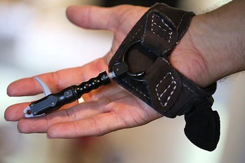 Compound bow parts mechanical release trigger wrist strap.