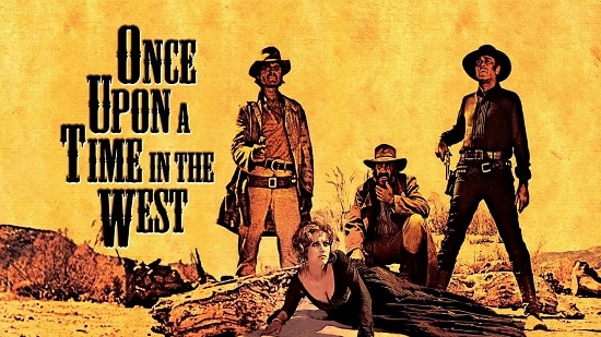 Once upon a time in the west movie poster.